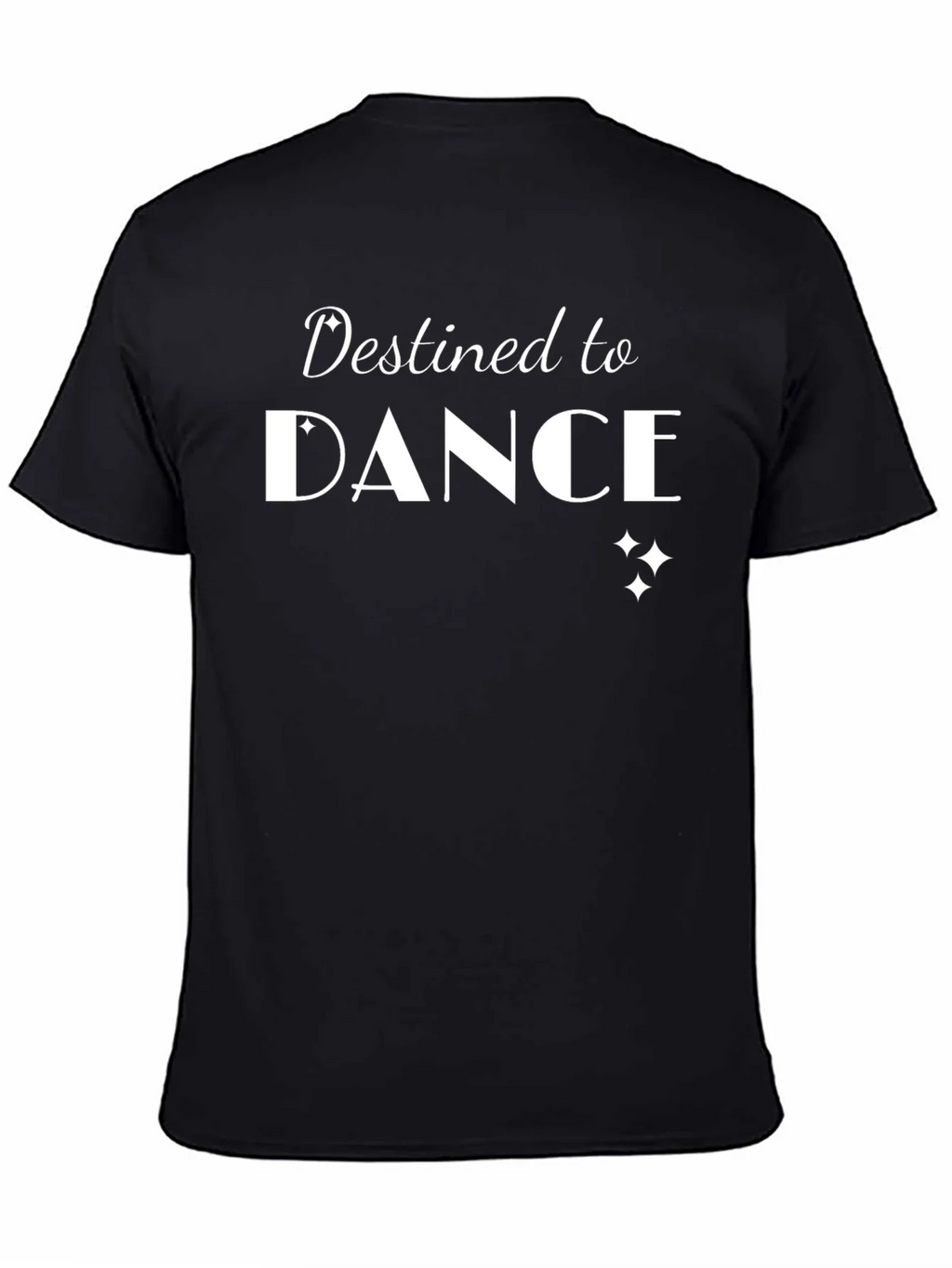 Destined to Dance Black Graphic Tee