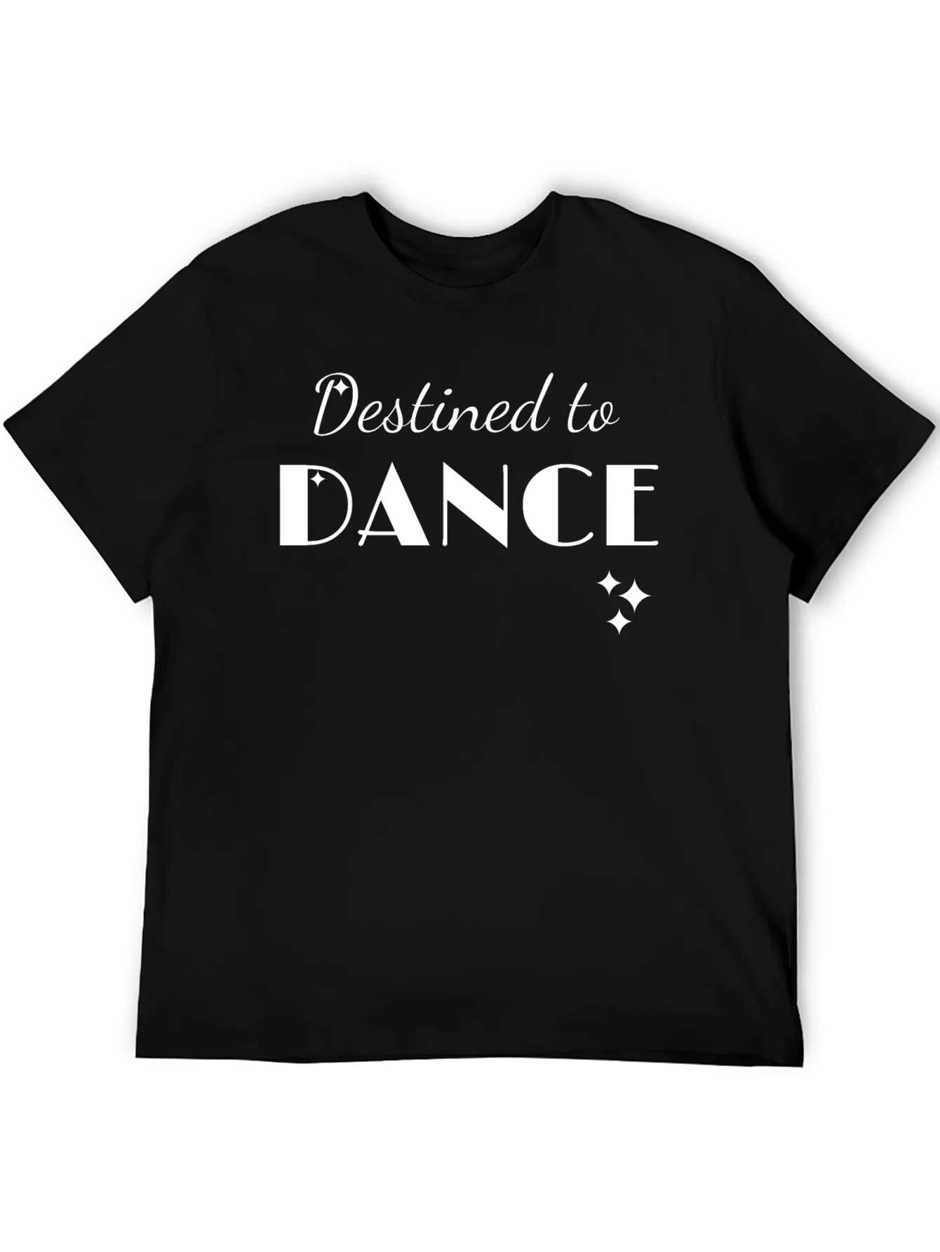 Destined to Dance Black Graphic Tee