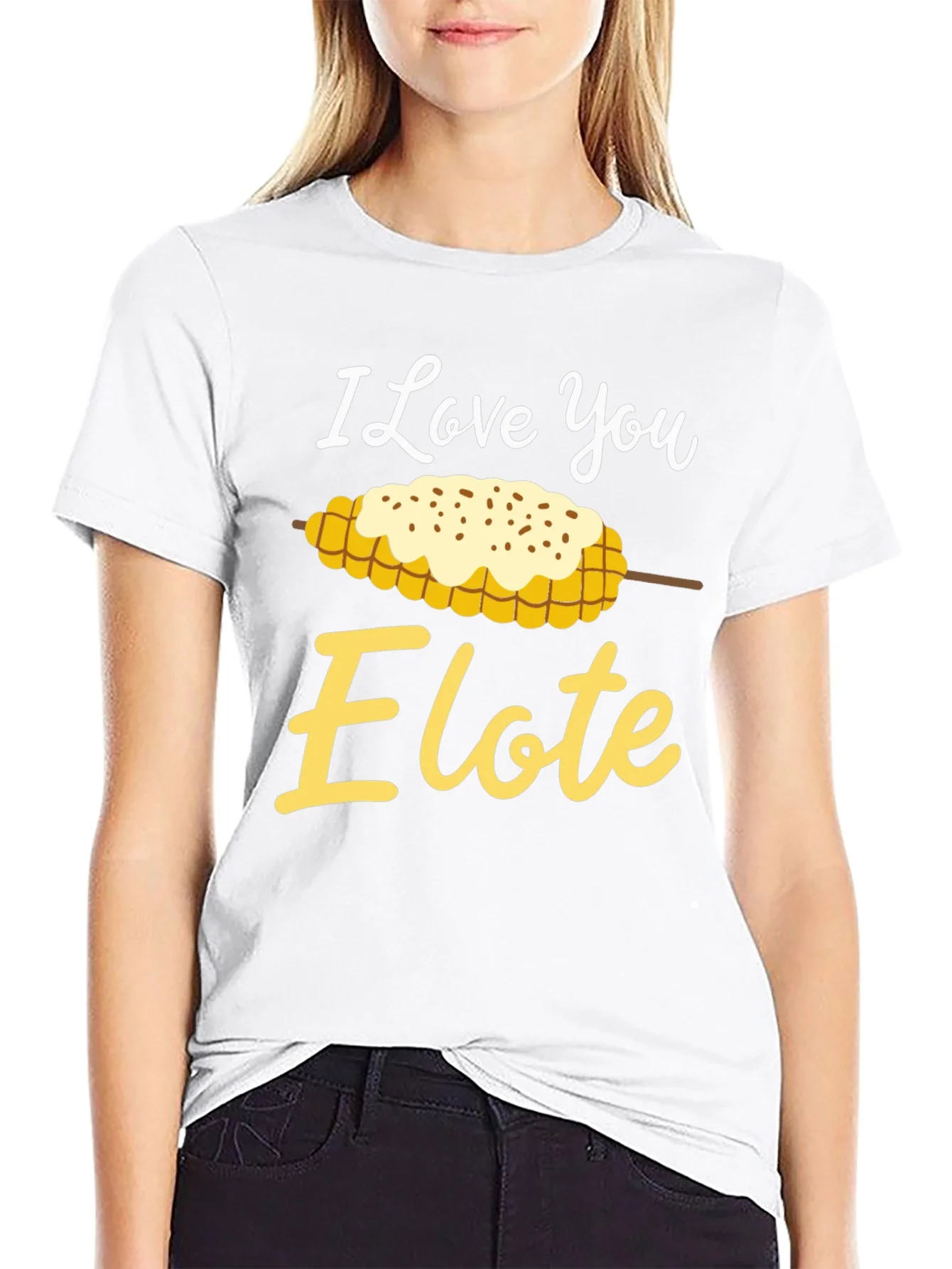 I Love You Elote Graphic T-Shirt