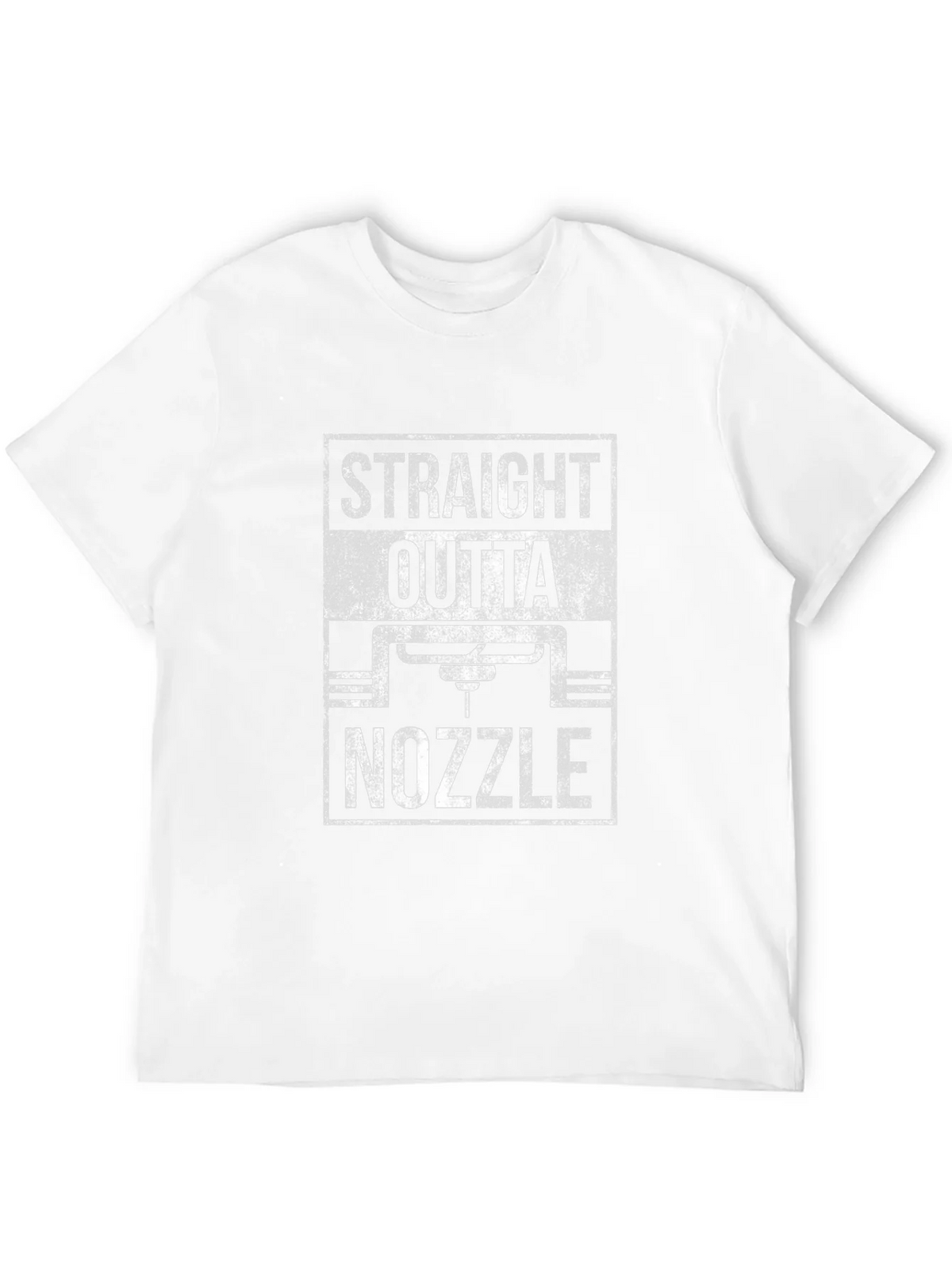 Straight Outta Nozzle T-Shirt - 3D Printing Fan Apparel