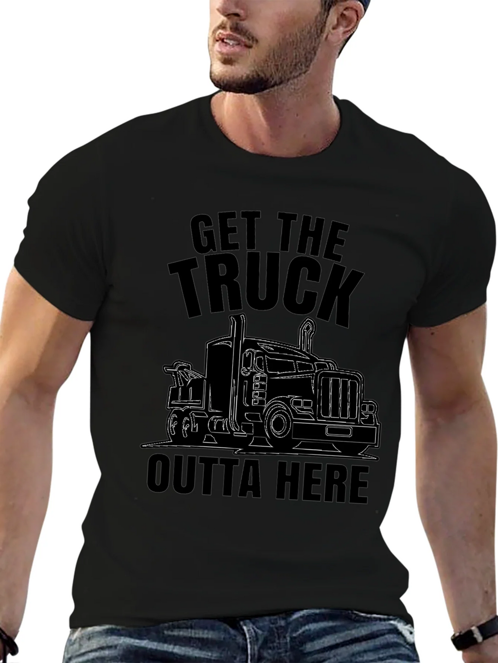 Get the Truck Outta Here Funny T-Shirt