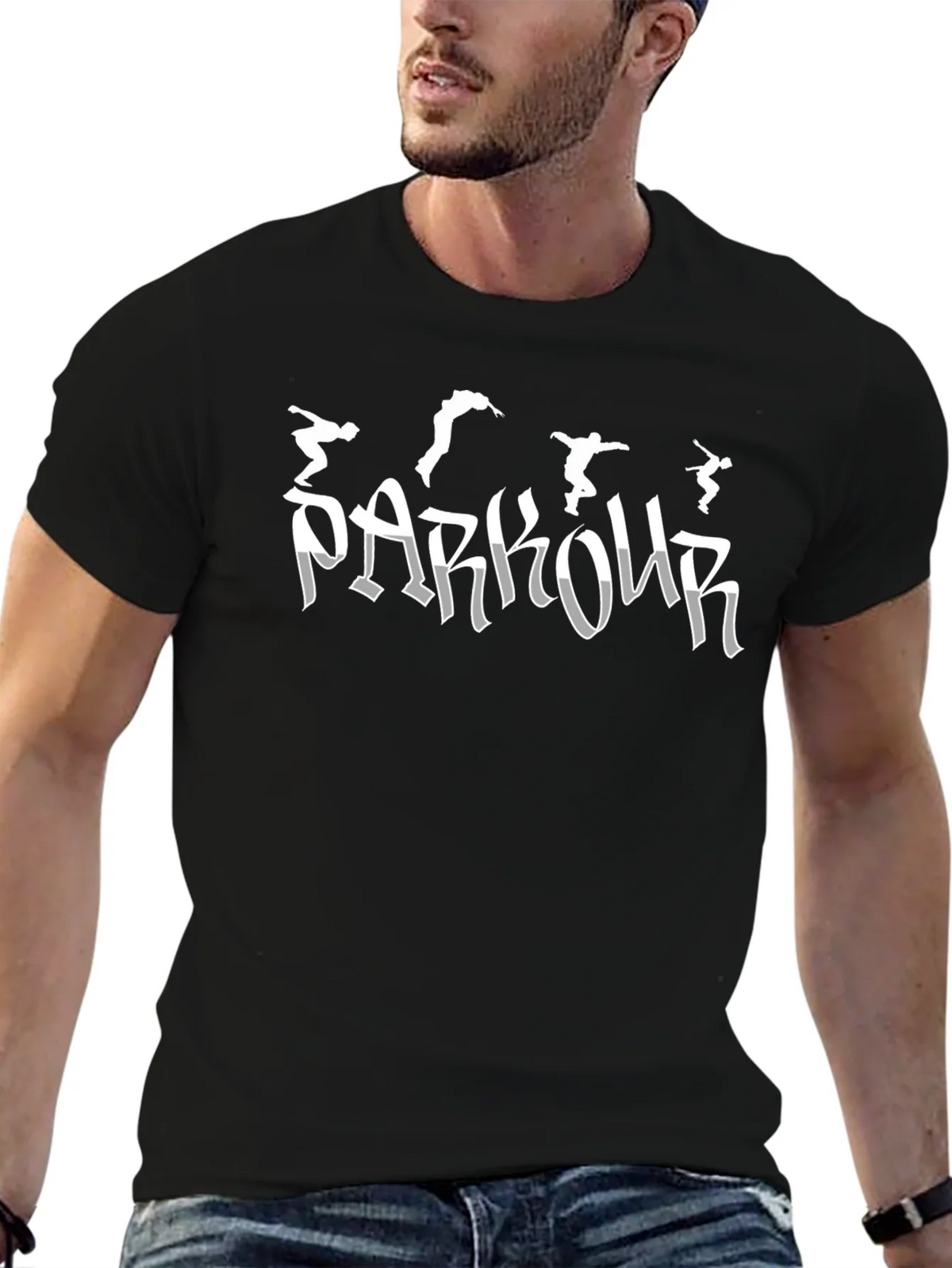 Parkour Graphic Tee - Urban Style T-Shirt