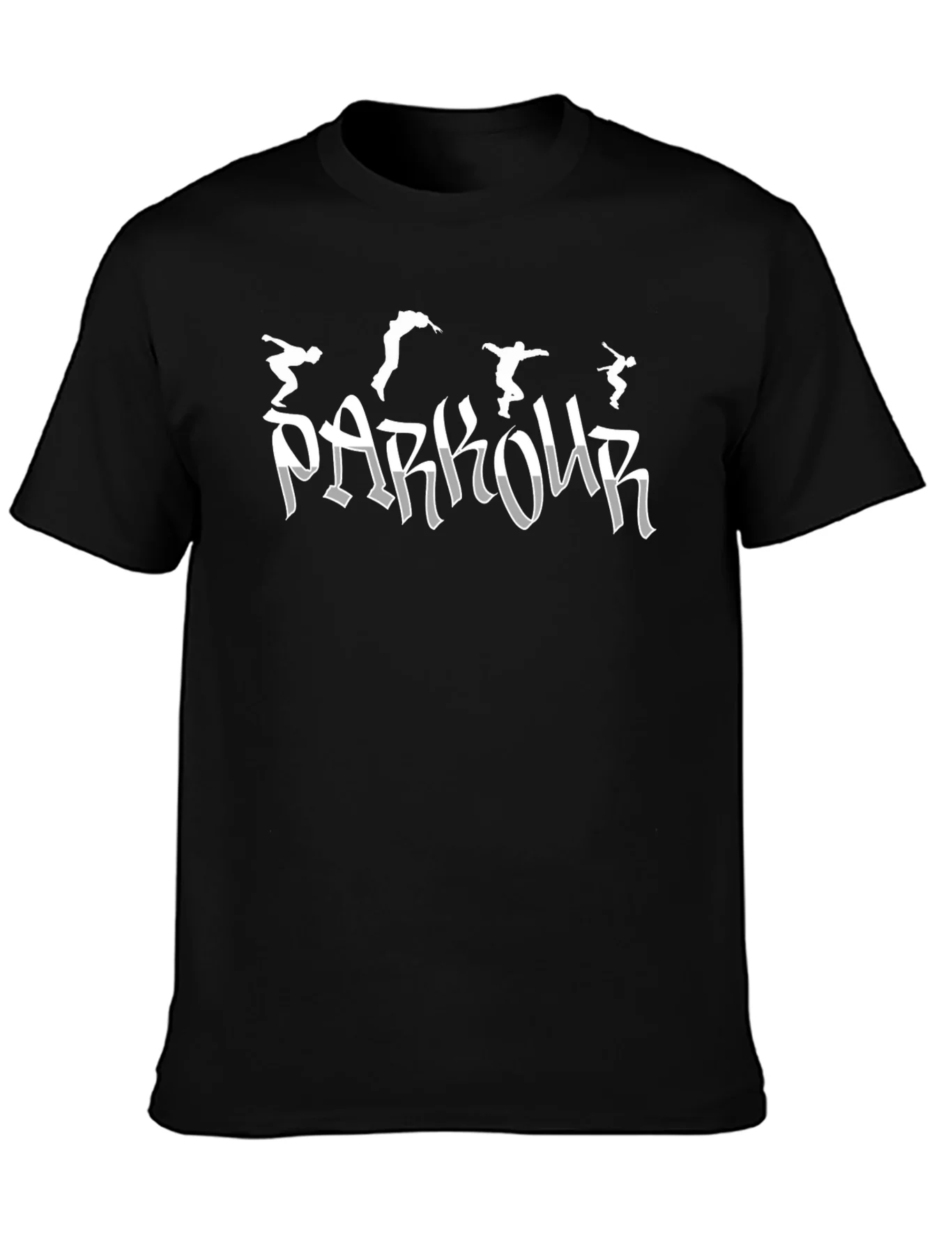Parkour Graphic Tee - Urban Style T-Shirt
