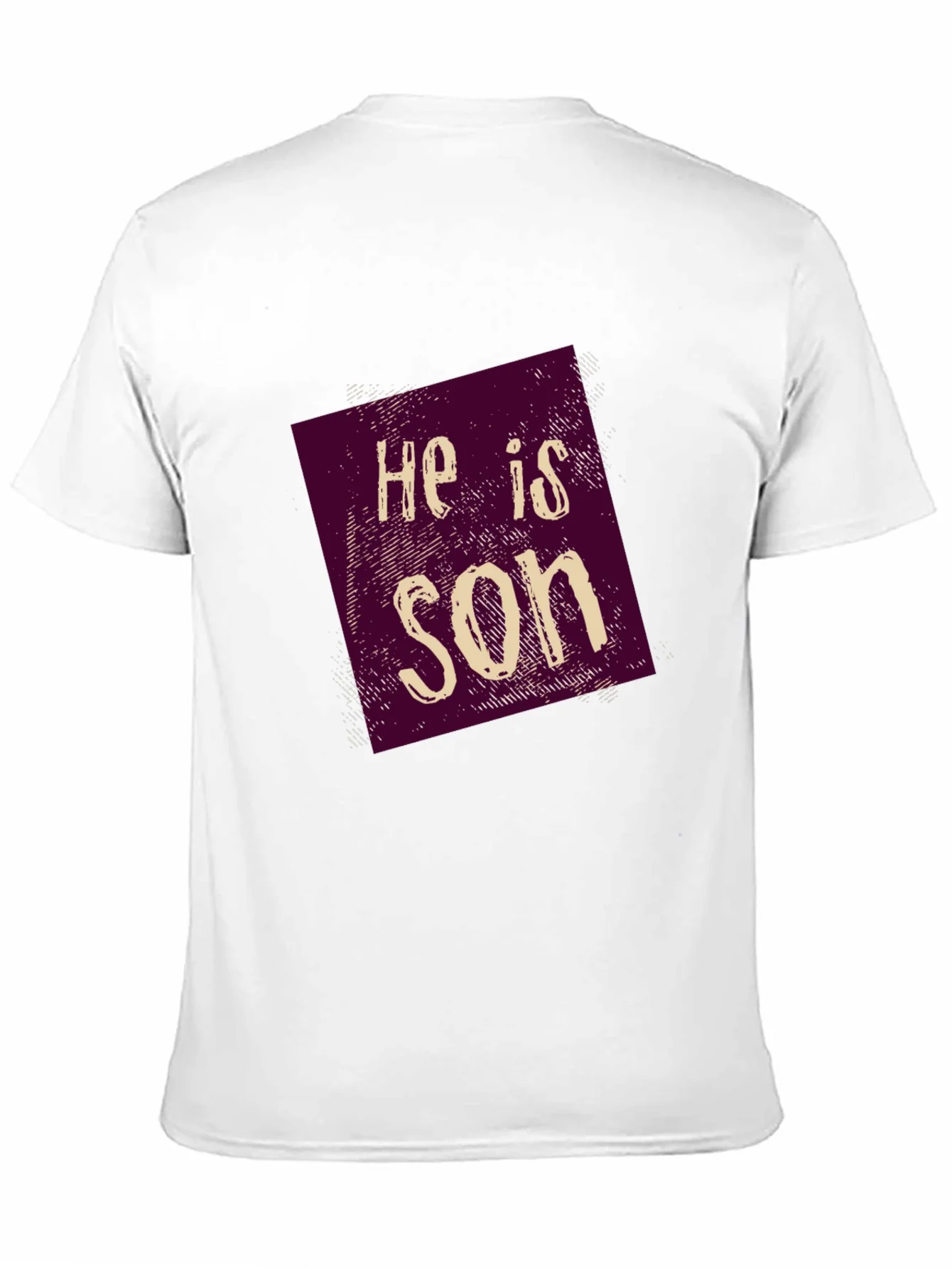 He is Son Graphic Tee - Casual Style