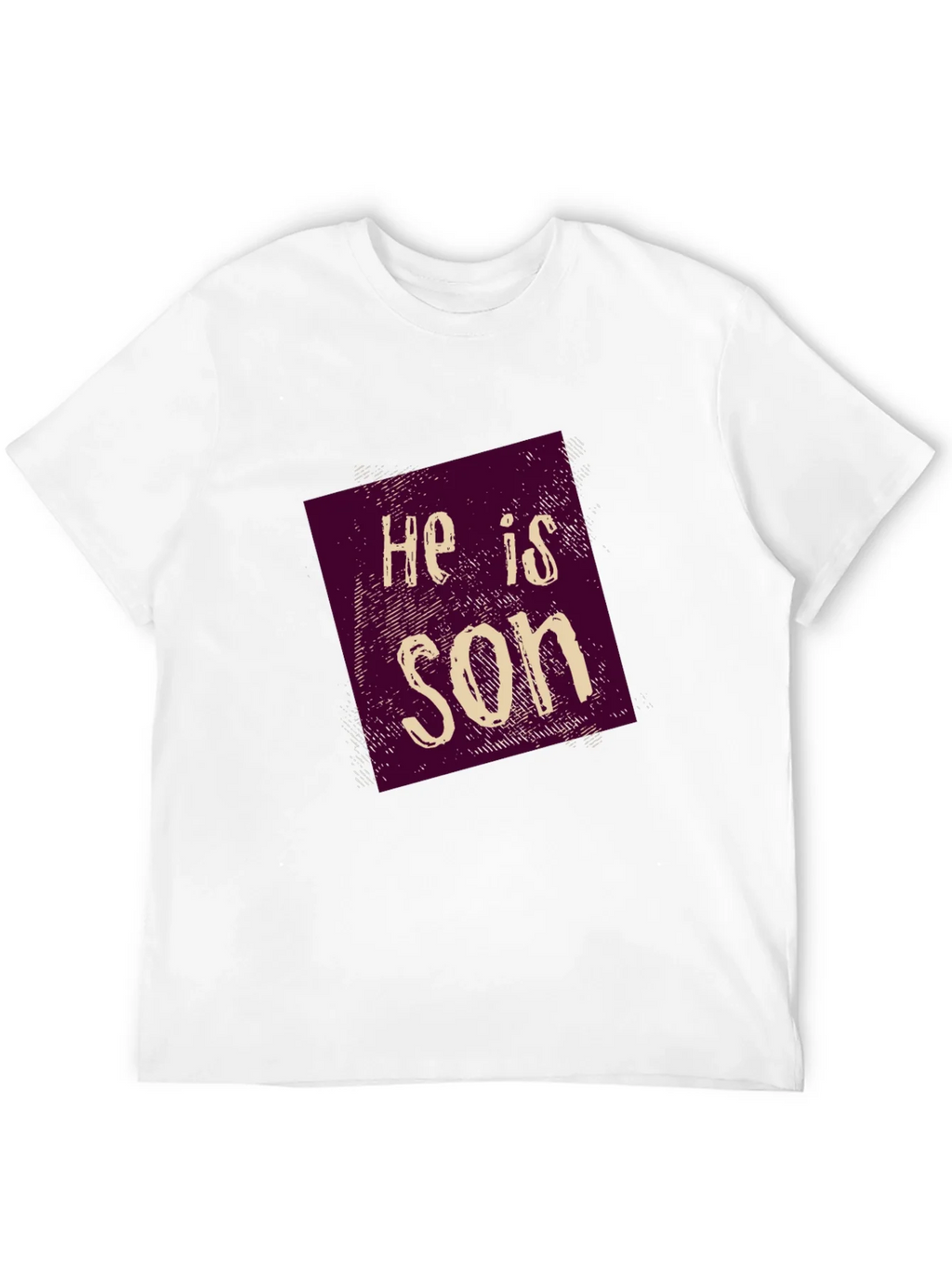 He is Son Graphic Tee - Casual Style