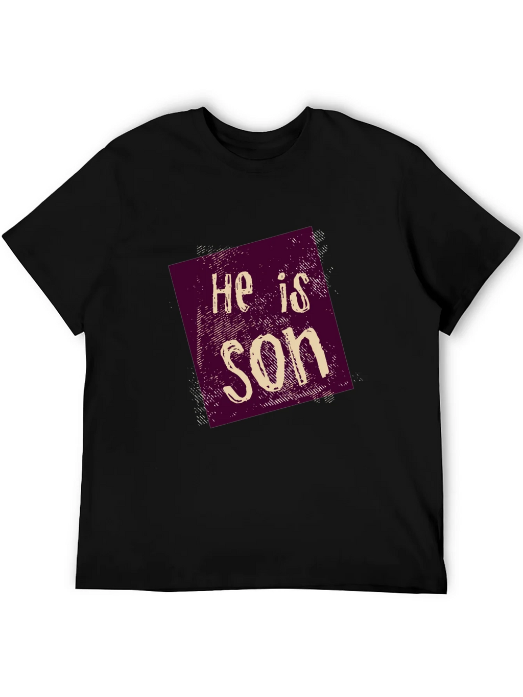 He is Son Graphic Tee - Casual Style