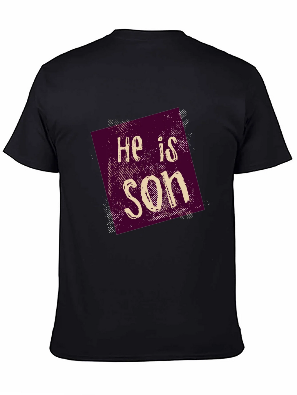 He is Son Graphic Tee - Casual Style