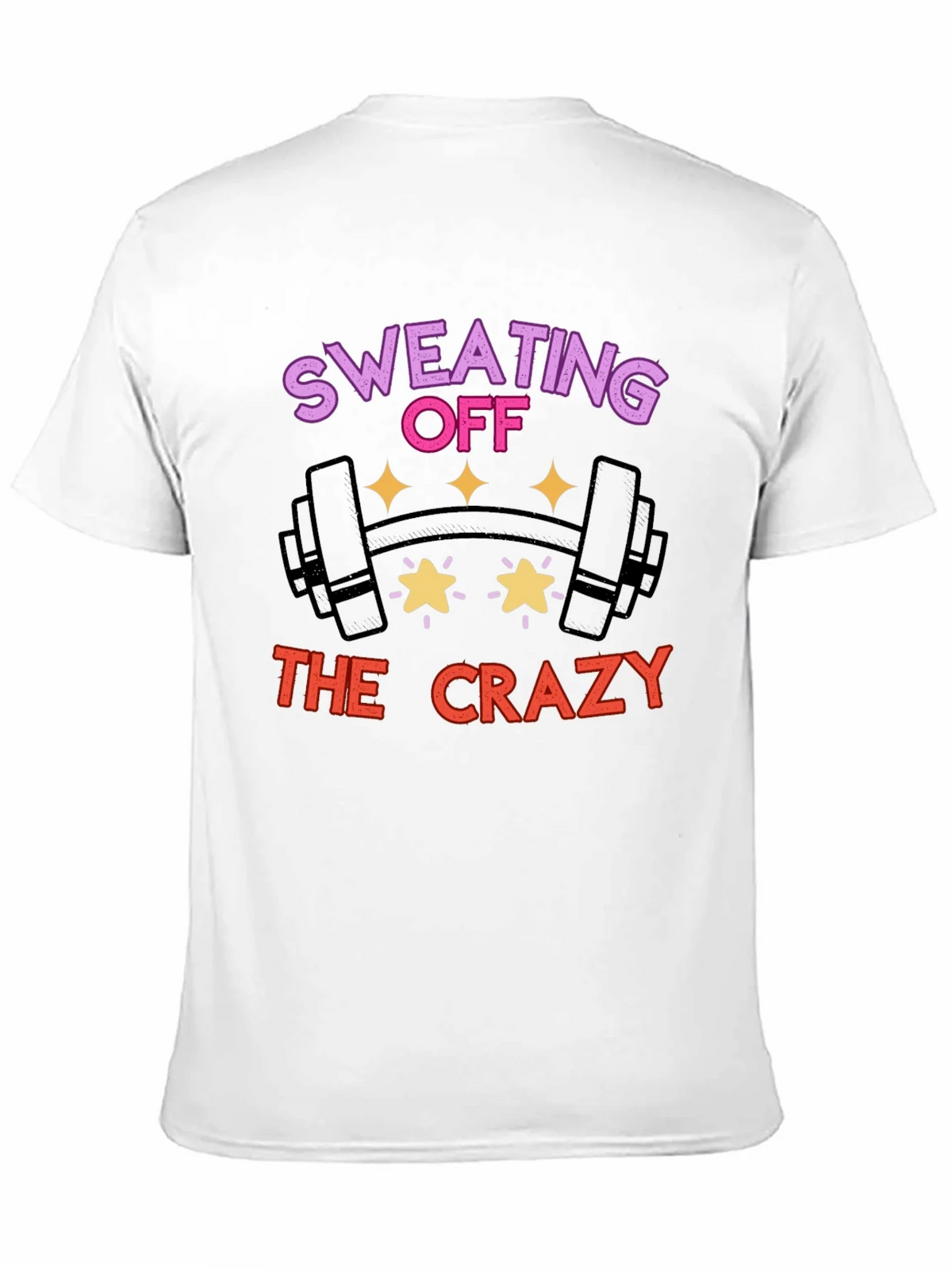 Sweating Off the Crazy Graphic T-Shirt