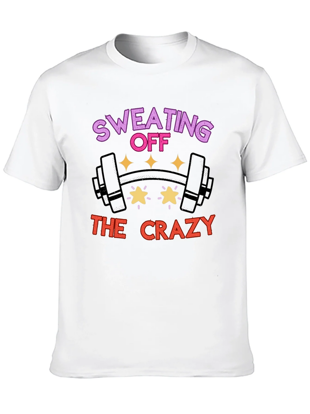 Sweating Off the Crazy Graphic T-Shirt