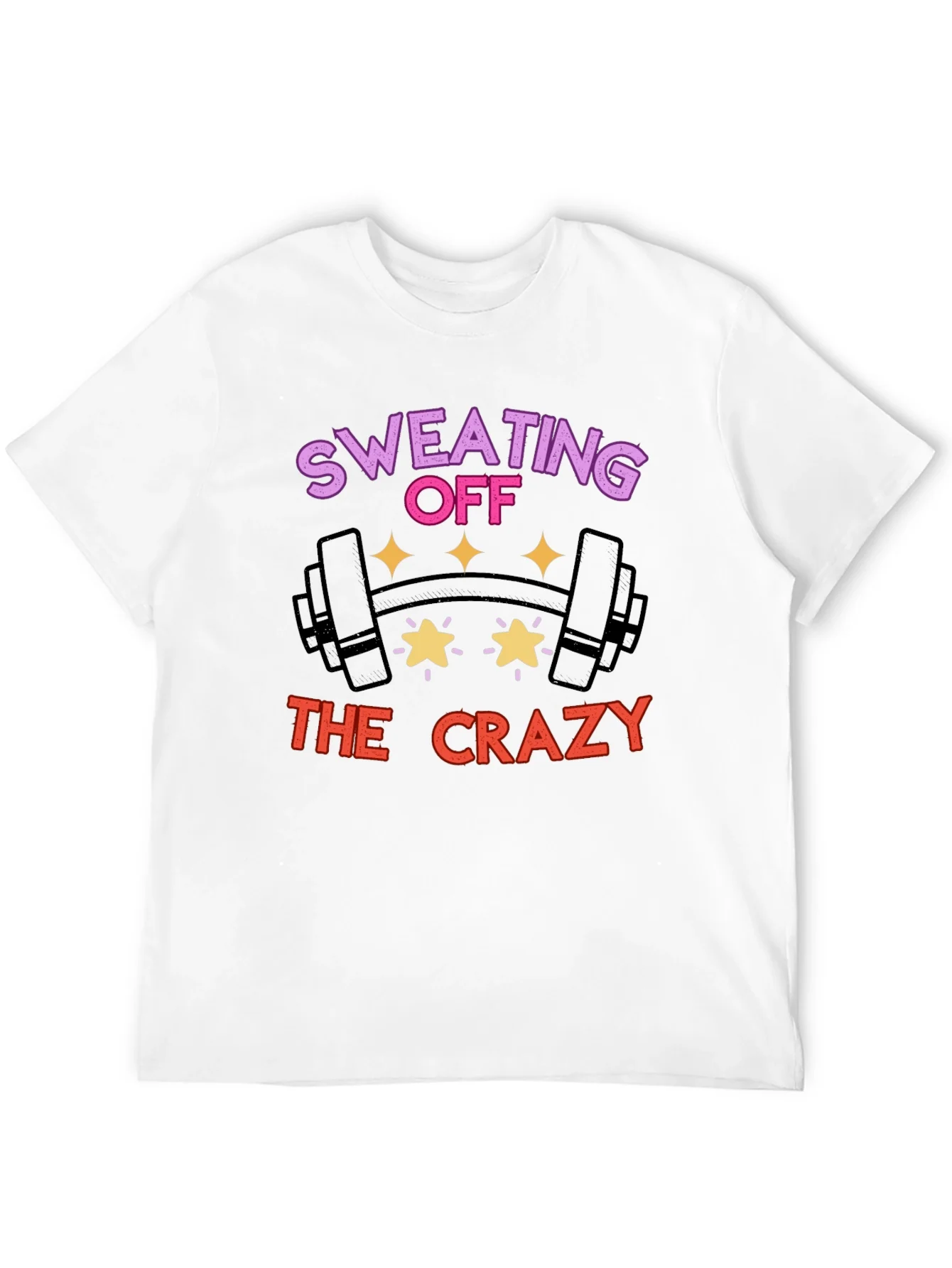 Sweating Off the Crazy Graphic T-Shirt