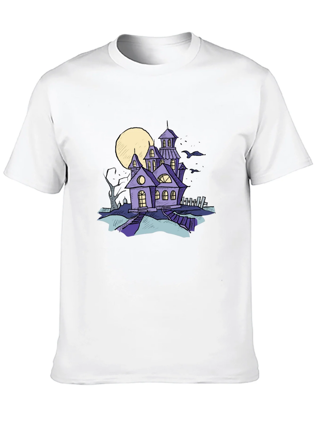 Haunted House Graphic Tee