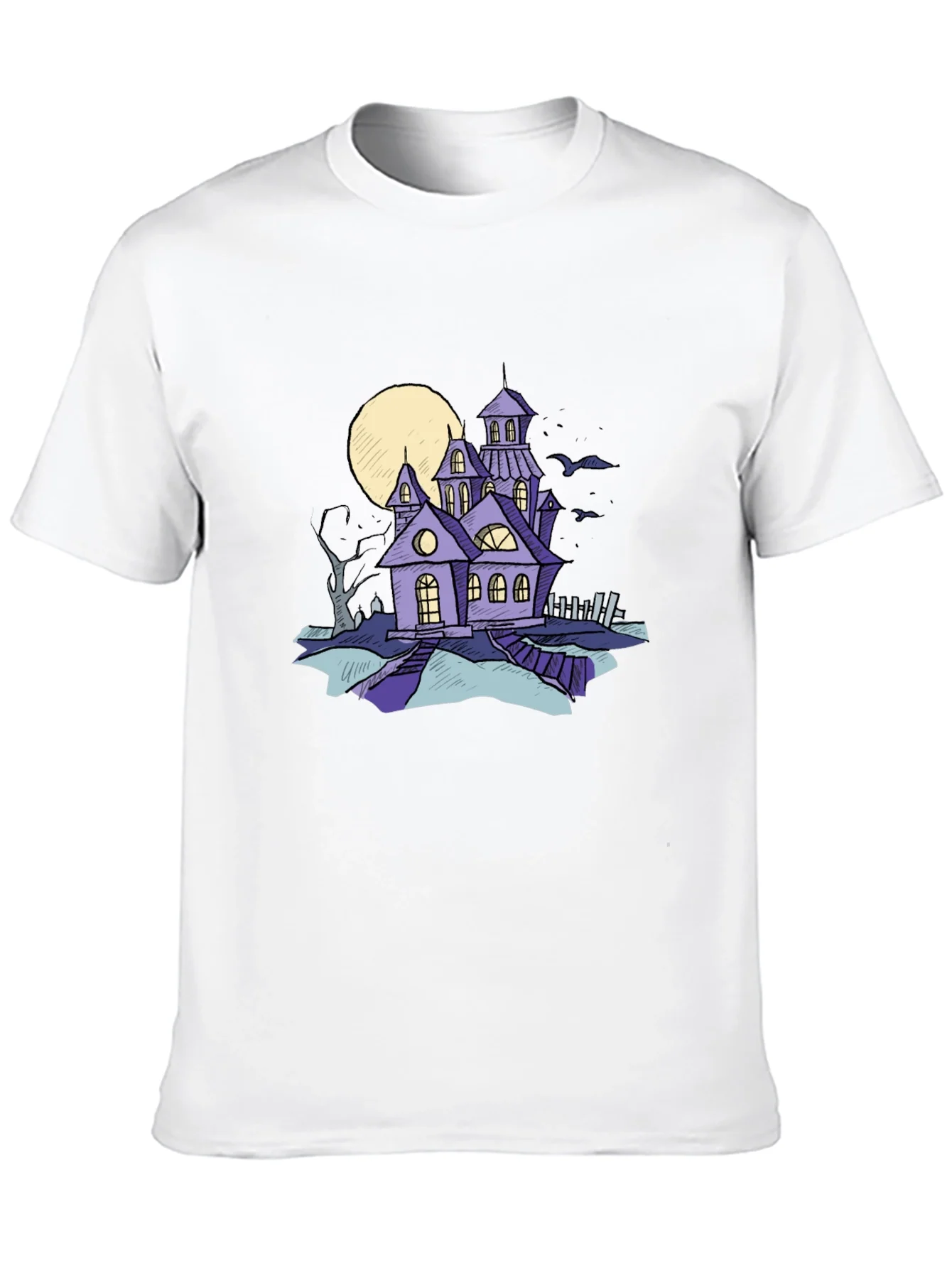 Haunted House Graphic Tee