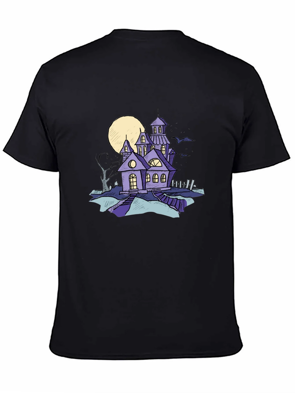 Haunted House Graphic Tee