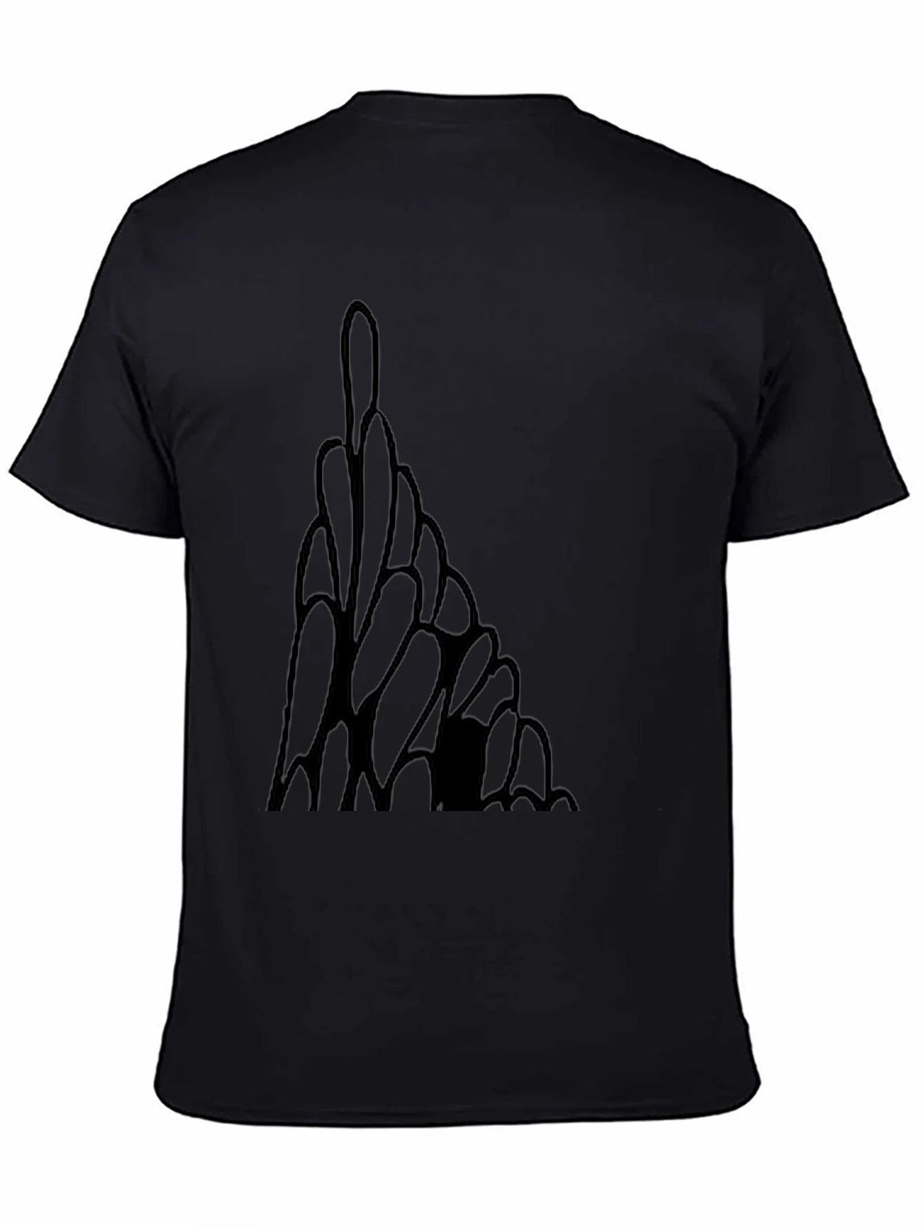 Modern Art Black Tee