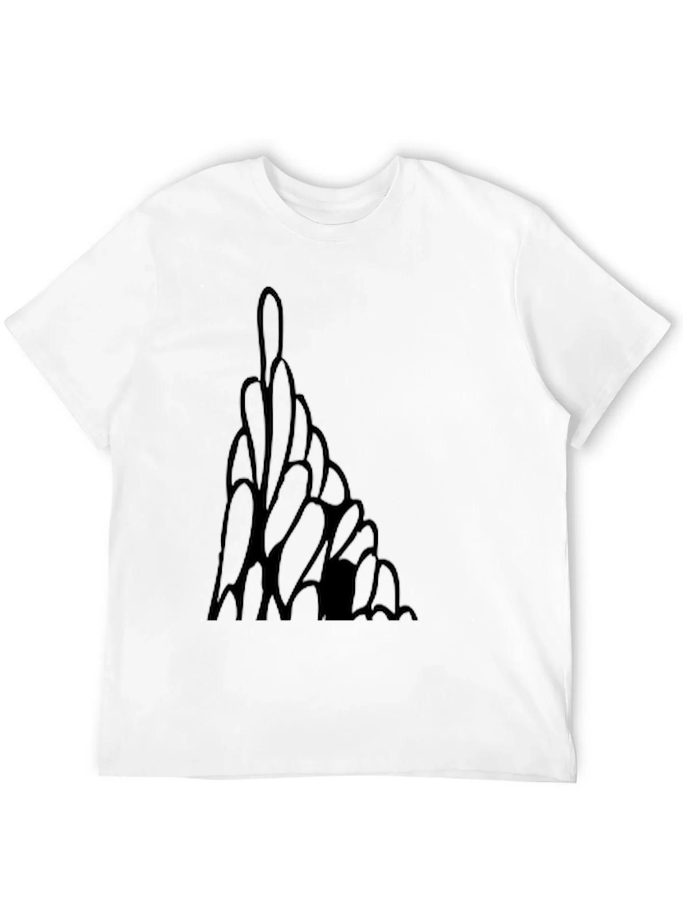 Modern Art Black Tee
