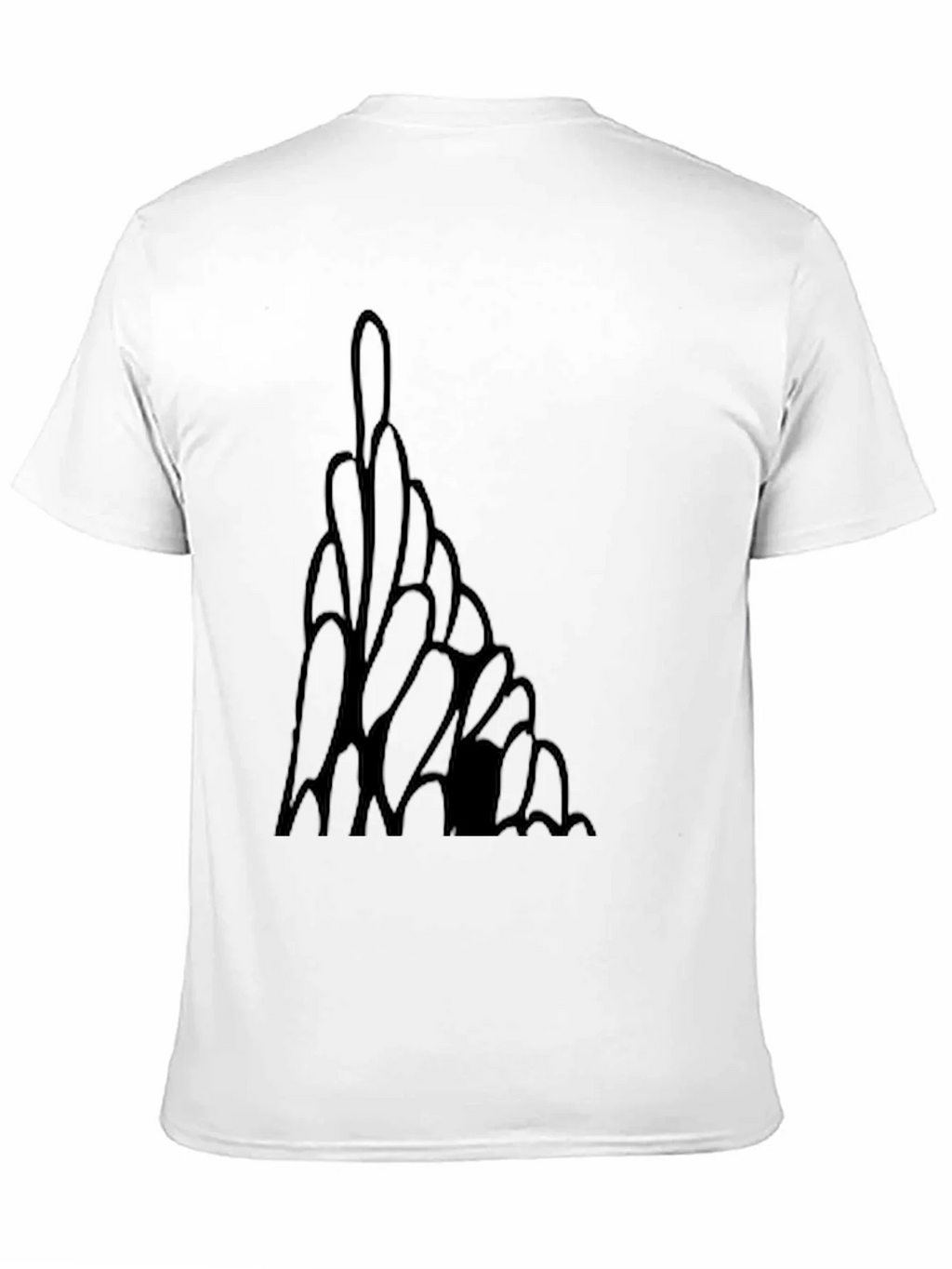 Modern Art Black Tee