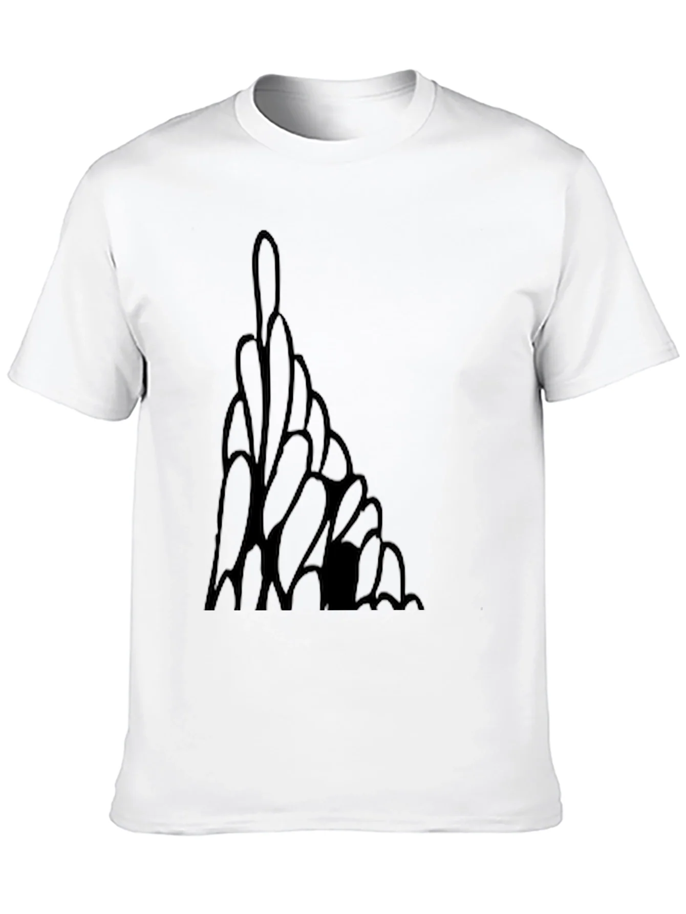 Modern Art Black Tee
