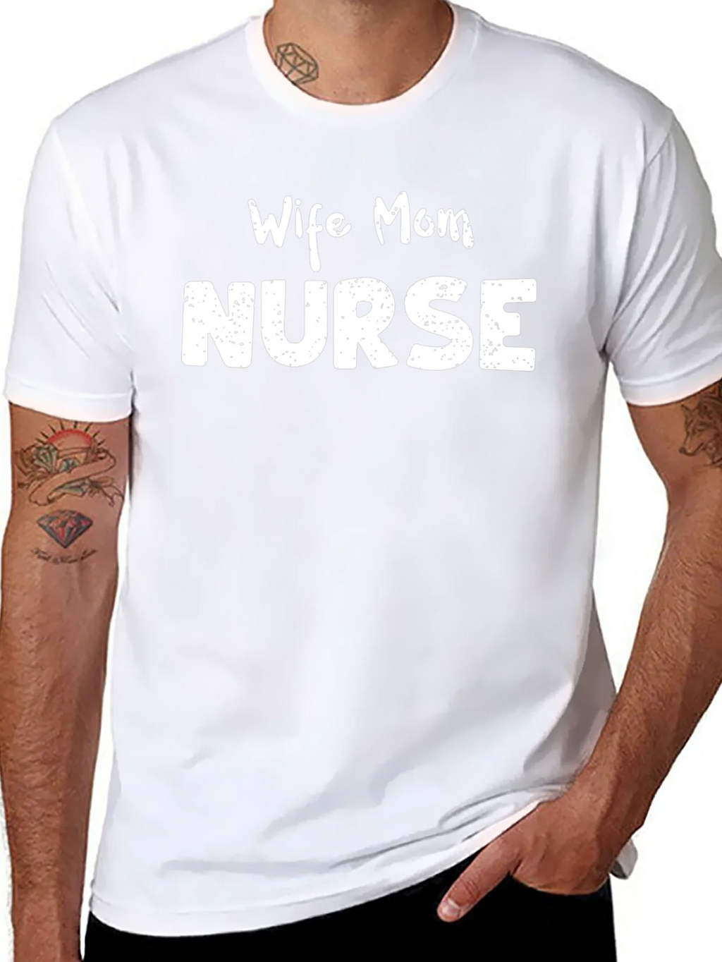 Wife Mom Nurse Graphic T-Shirt - Unisex