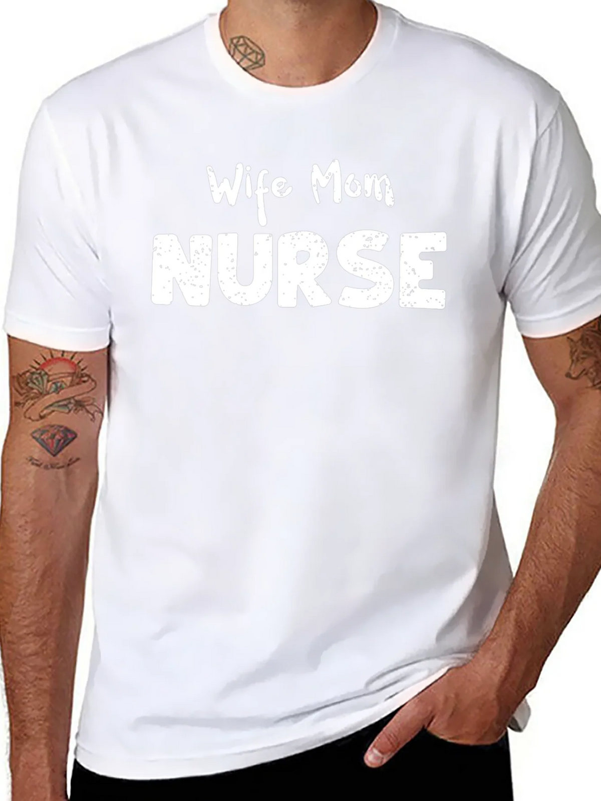 Wife Mom Nurse Graphic T-Shirt - Unisex