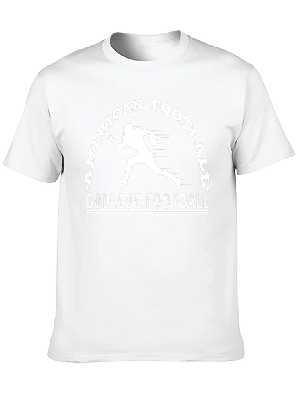 American College Football T-Shirt - Black