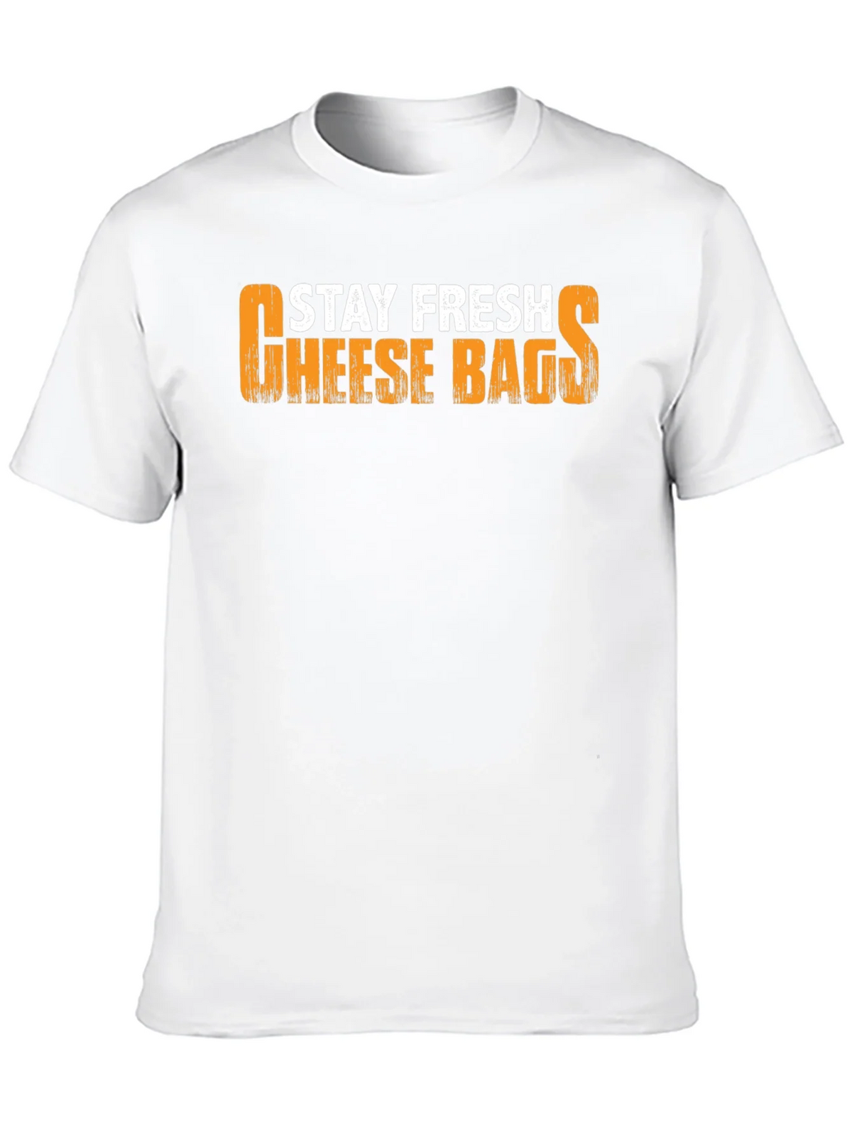 Stay Fresh Cheese Bags Black T-Shirt