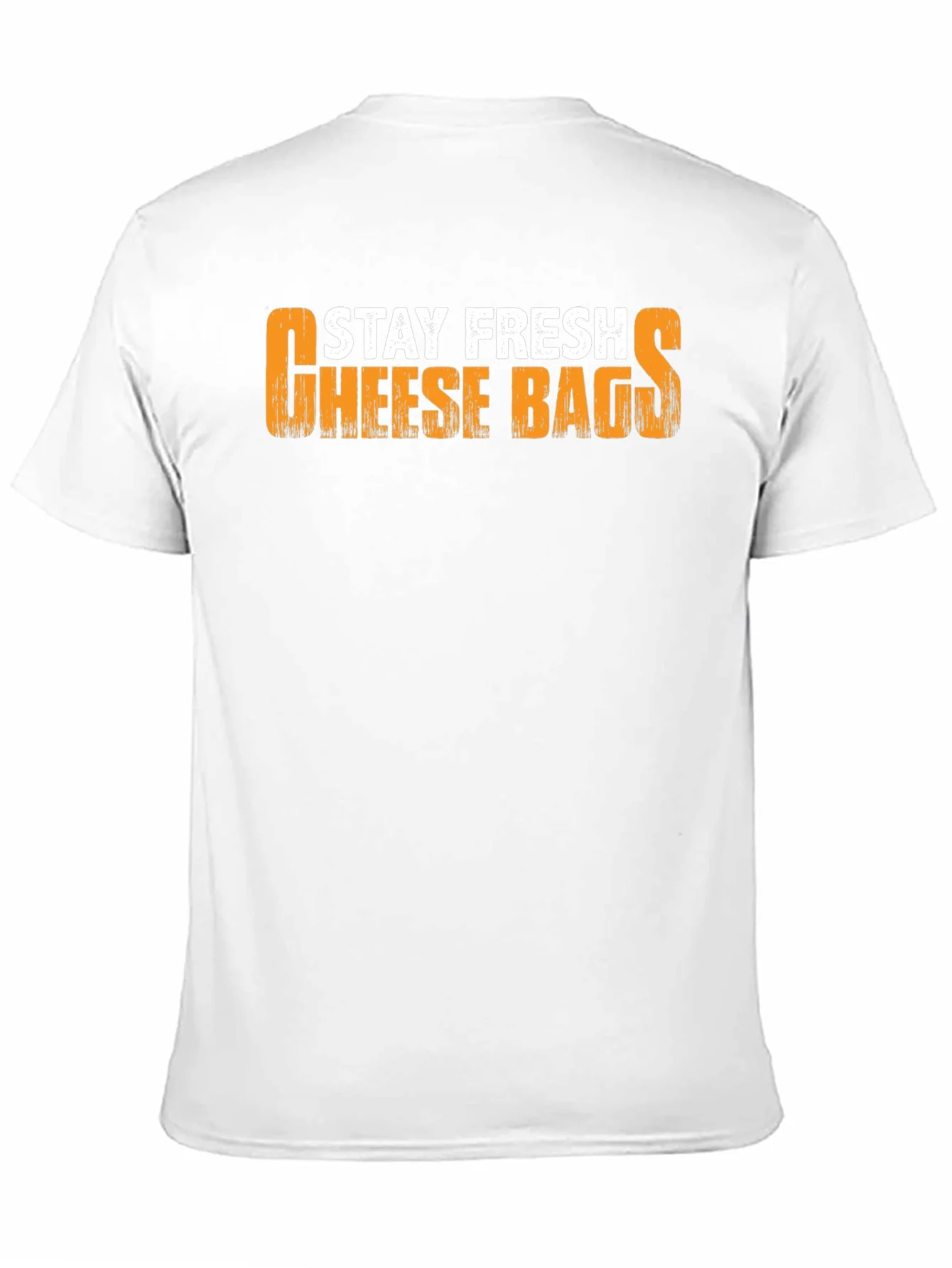 Stay Fresh Cheese Bags Black T-Shirt