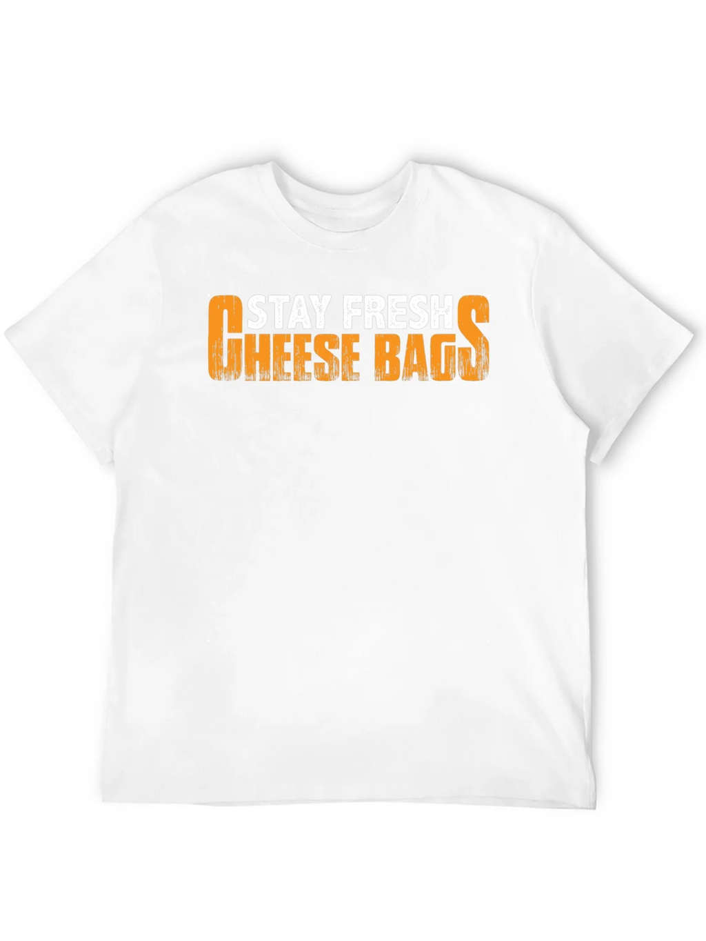Stay Fresh Cheese Bags Black T-Shirt