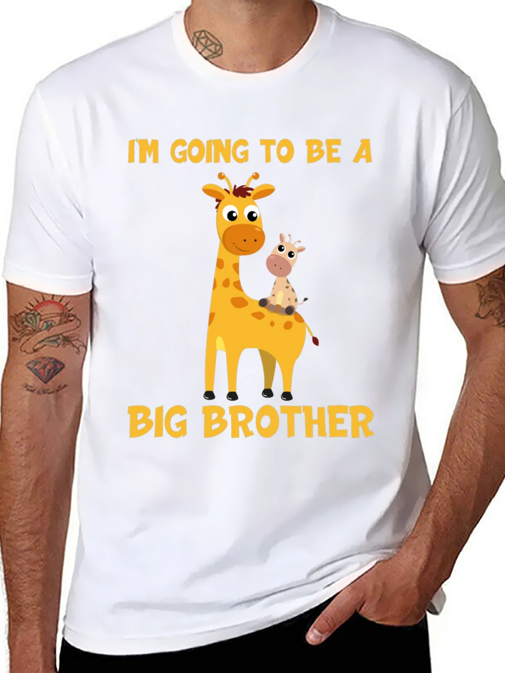 Big Brother Giraffe T-Shirt