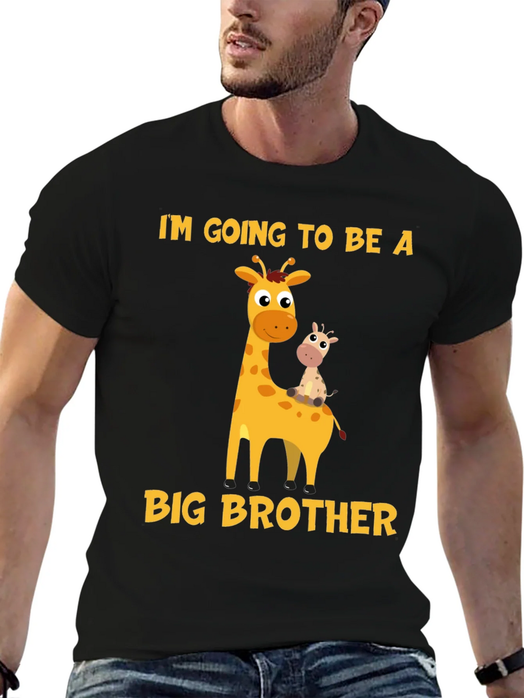 Big Brother Giraffe T-Shirt