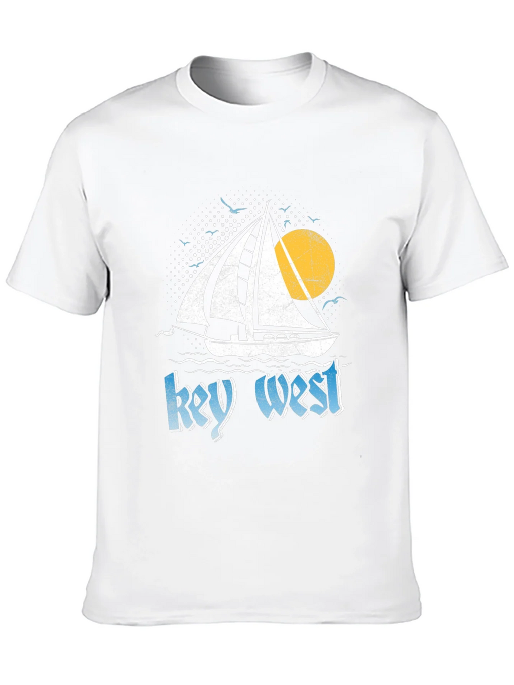 Key West Sailboat Graphic Tee