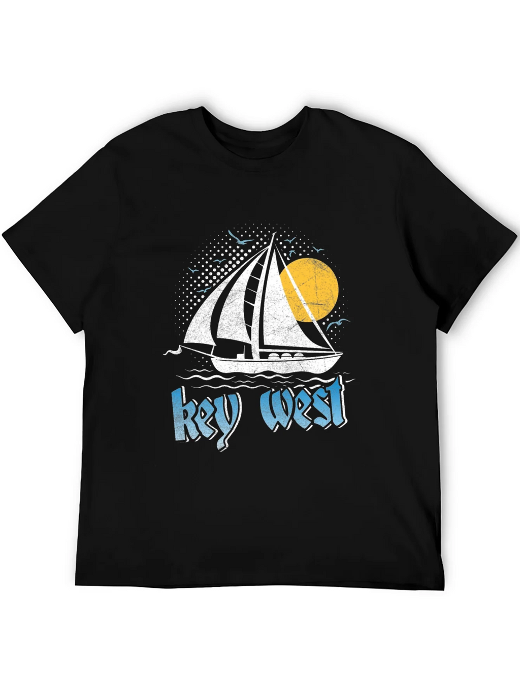 Key West Sailboat Graphic Tee