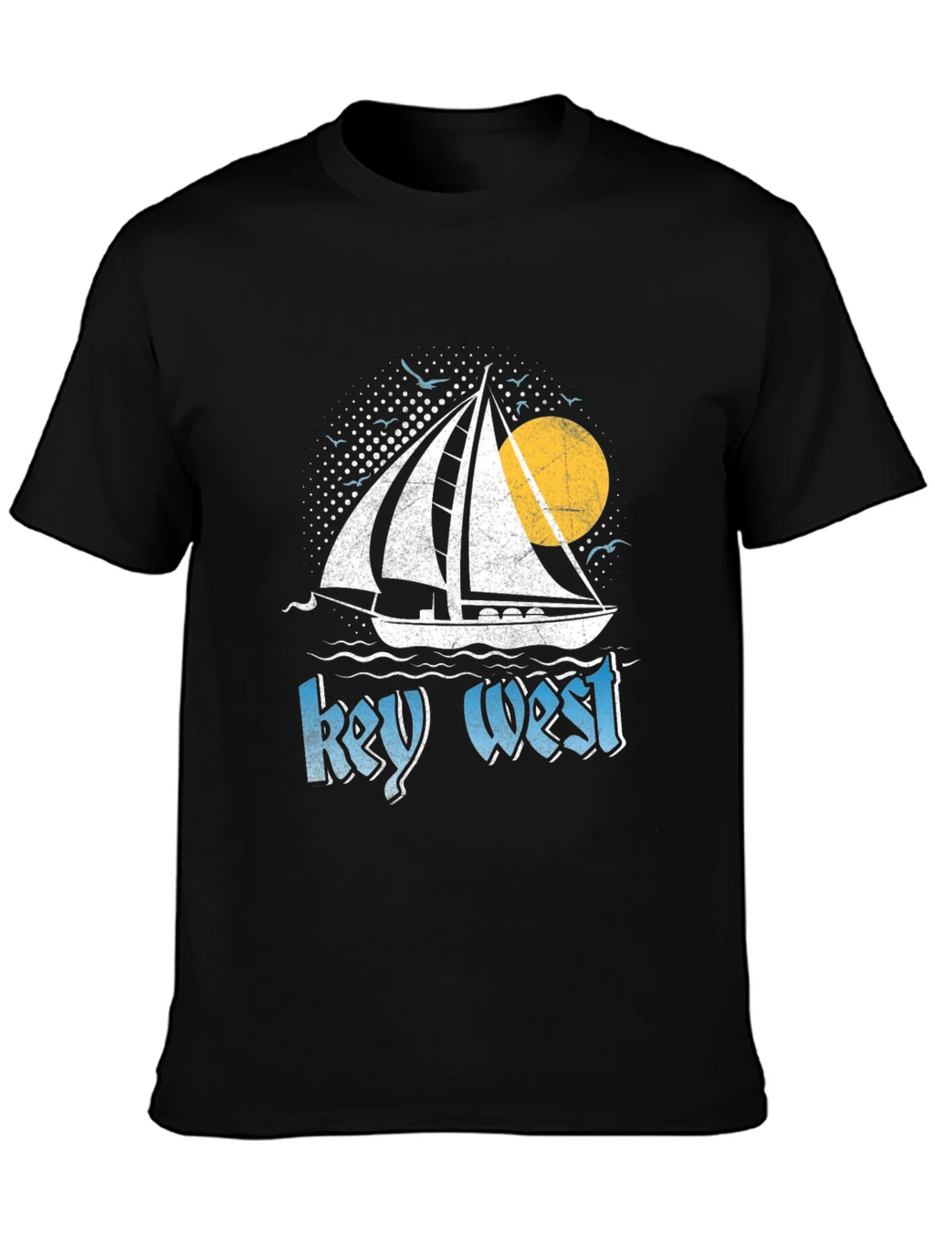 Key West Sailboat Graphic Tee