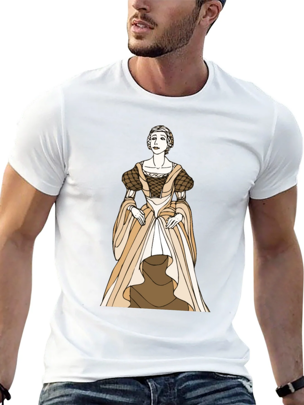 Renaissance Woman Graphic Tee - Black