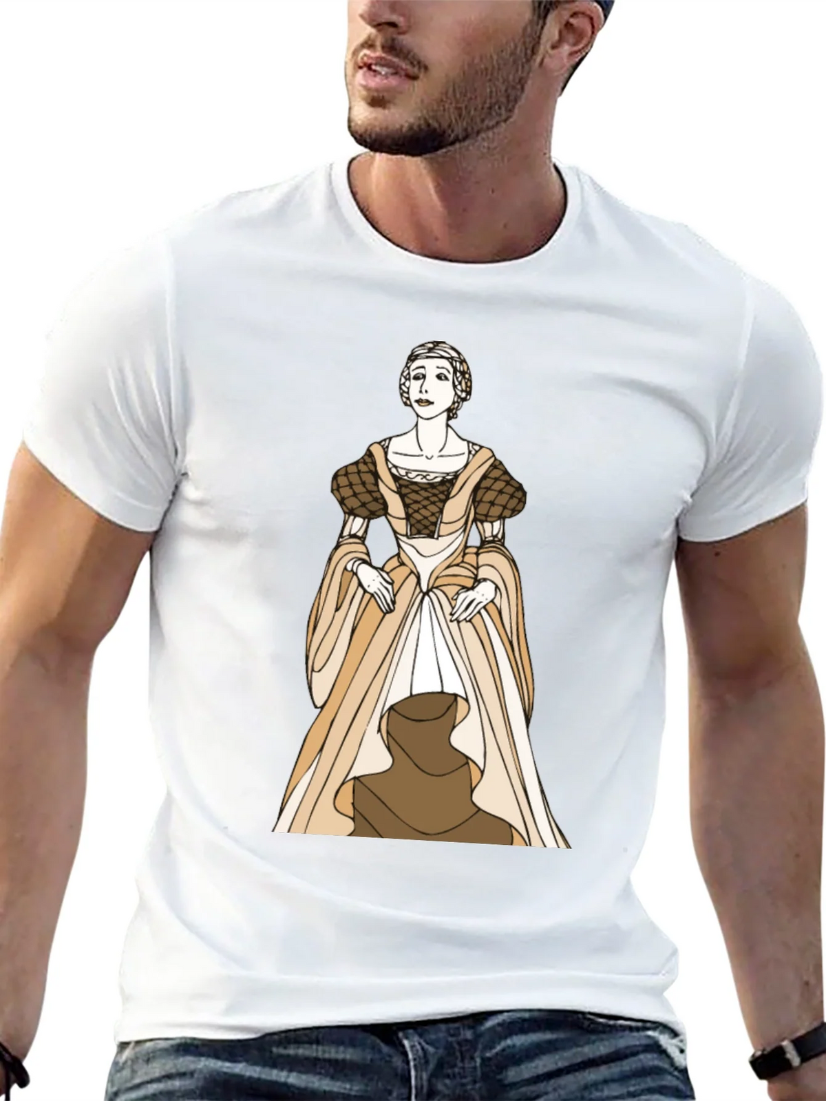 Renaissance Woman Graphic Tee - Black