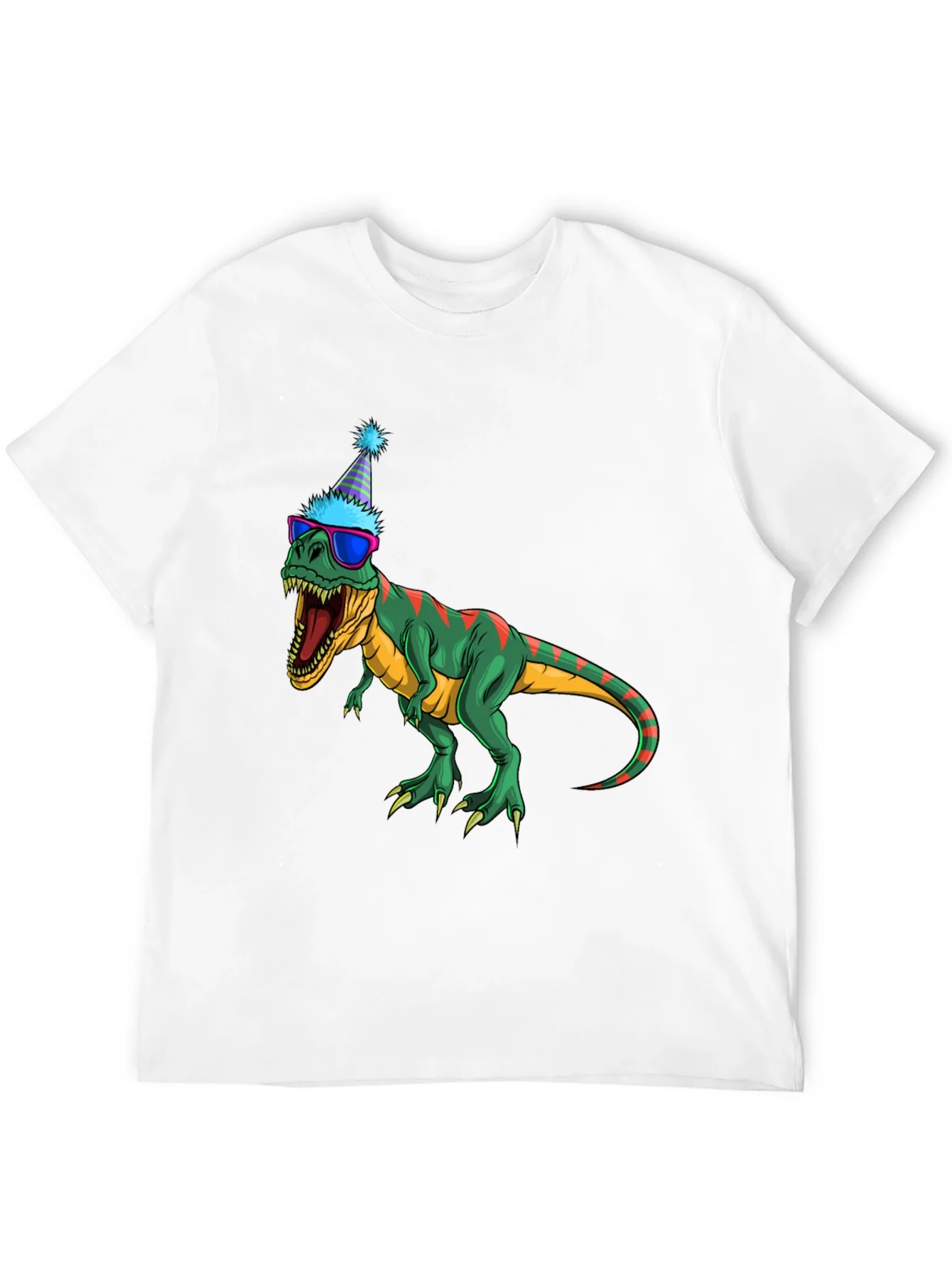 Party Dino T-Shirt - Fun & Festive