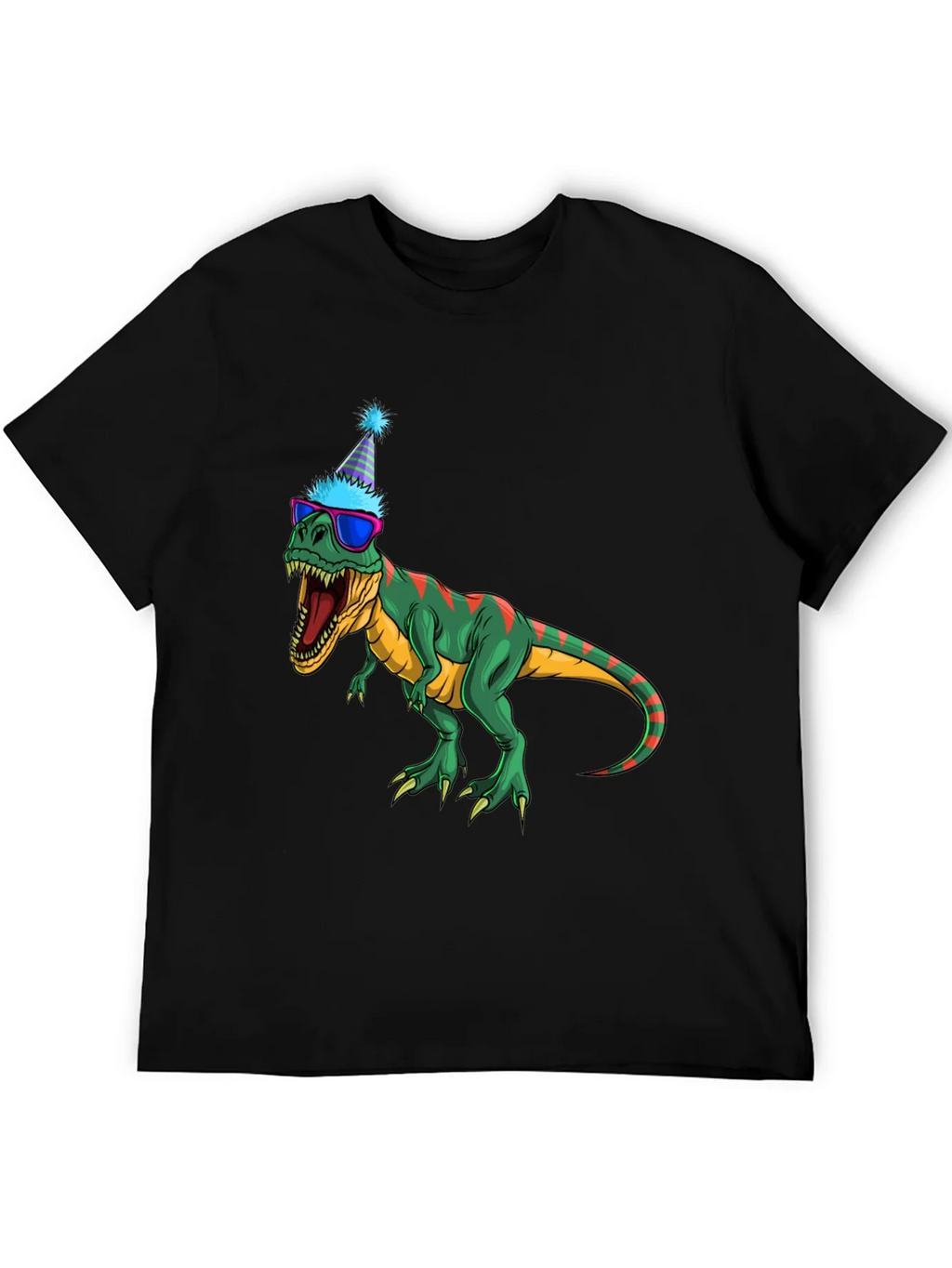 Party Dino T-Shirt - Fun & Festive