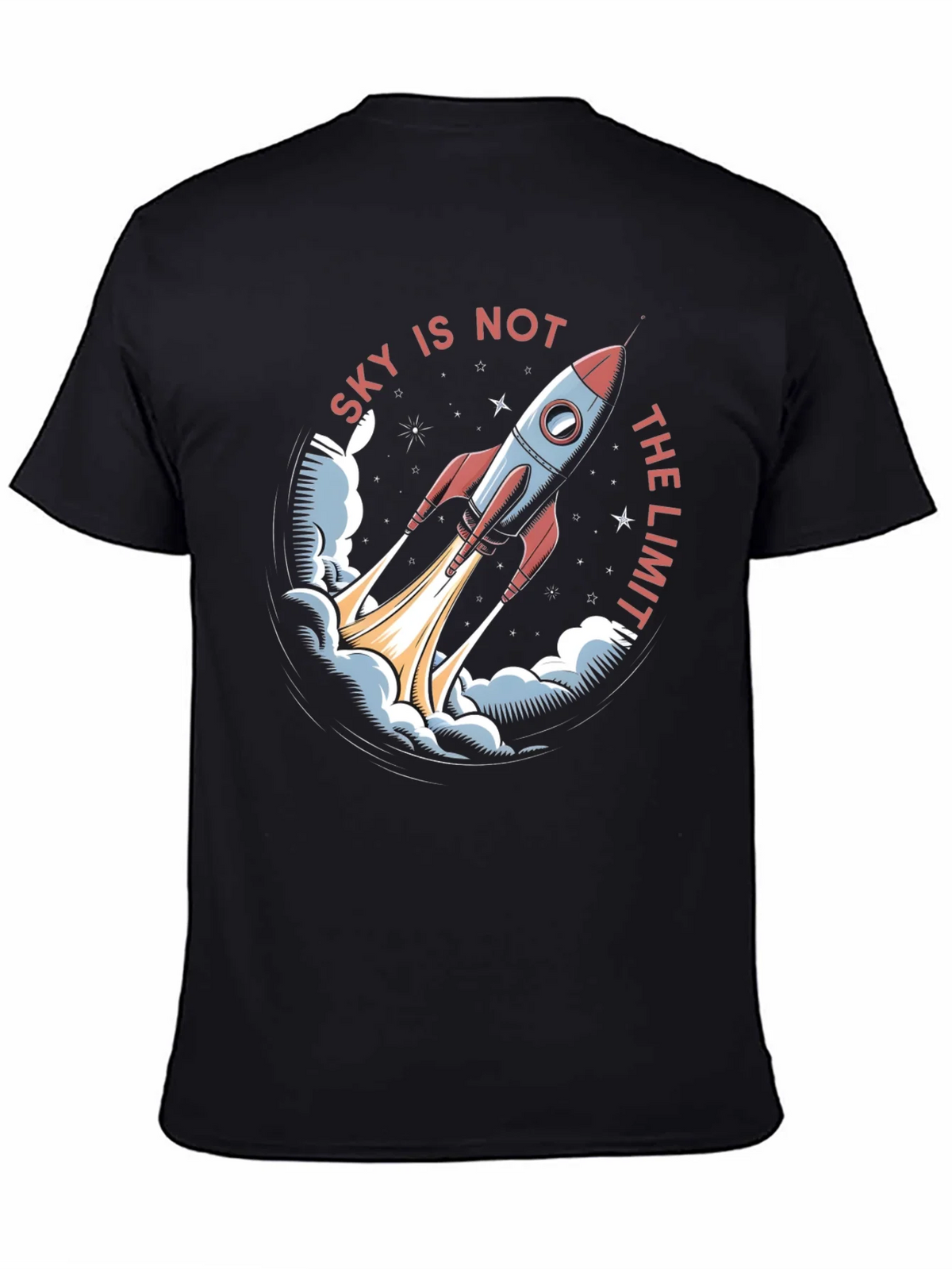 Sky Is Not The Limit Rocket T-Shirt