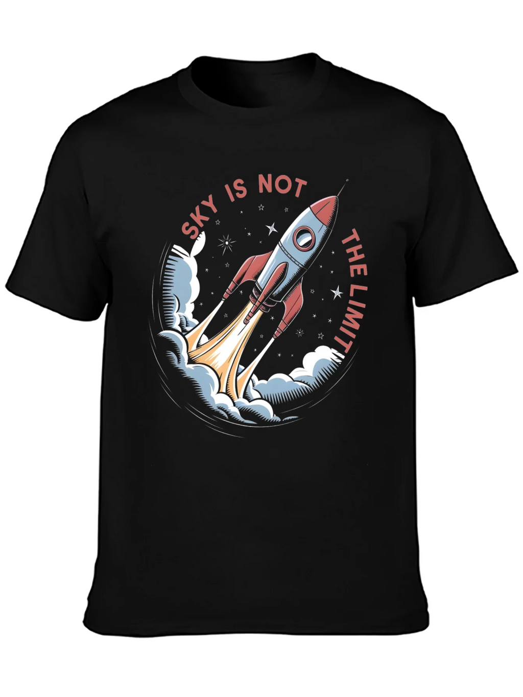 Sky Is Not The Limit Rocket T-Shirt