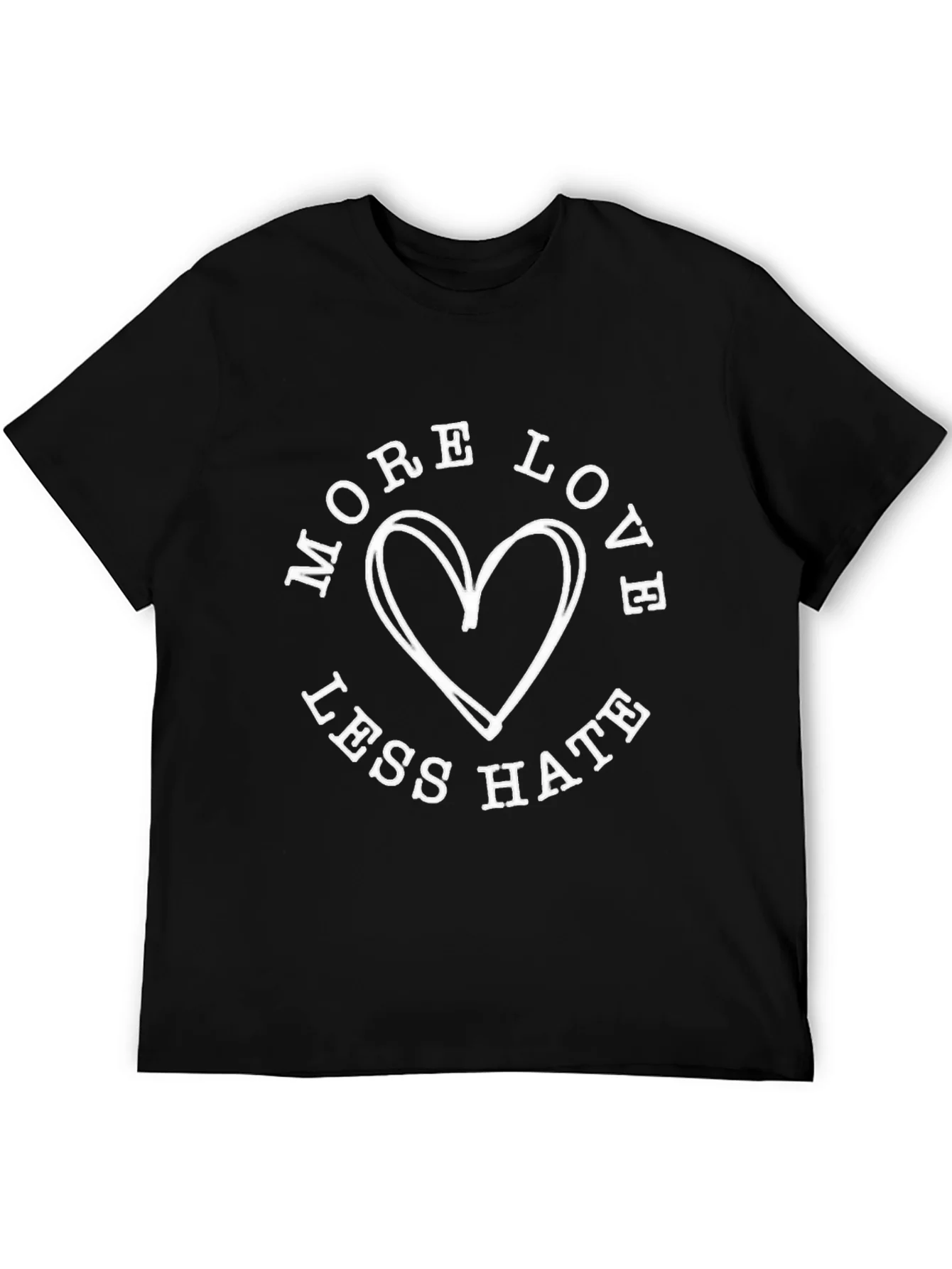 More Love Less Hate Graphic Tee